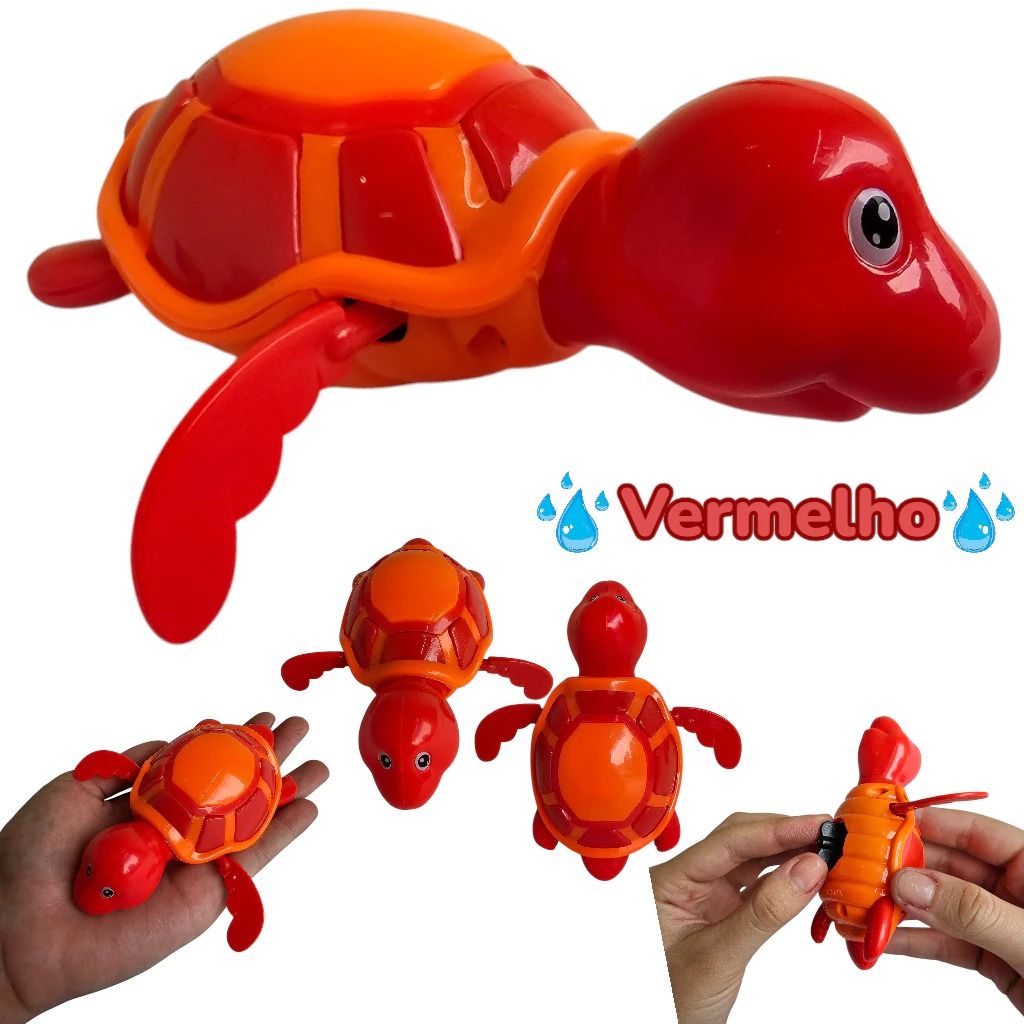 BRINQUEDO BANHO TARTARUGA